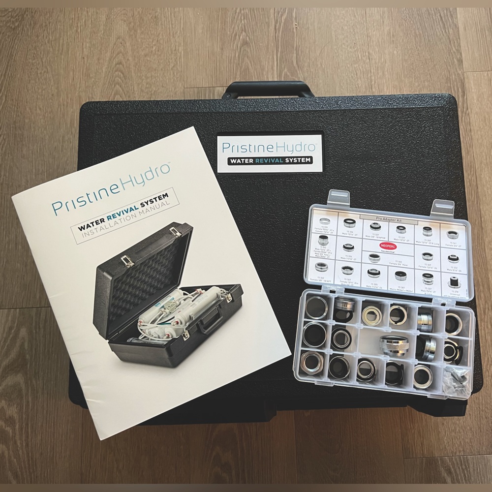 PristineHydro Travel/Portable Water Revival Filter System
